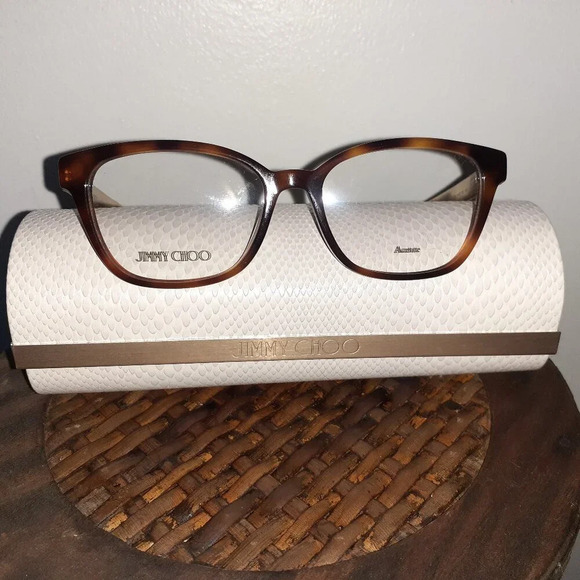 Brand New JIMMY CHOO Women's Eyeglass Frames Model JC160 Color BHZ, Demo Lenses. - Picture 1 of 11